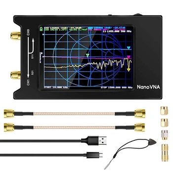 Для Векторного Сетевого Анализатора Nanovna-H4 4-дюймовый Дисплей 10 кГц-1,5 ГГц MF HF VHF UHF Аксессуары Для Замены Антенного Анализатора