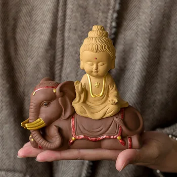 Персонализированный Креативный Будда Амитабха Тибетская Домашняя Чайная церемония, Чайная Резьба, Чайная Резьба, маленькие украшения для автомобиля