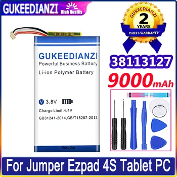 Bateria 38113127 (5 линий) Сменный Аккумулятор Большой Емкости Емкостью 9000 мАч Для Jumper Ezpad 4S Tablet PC Battery Высокого Качества