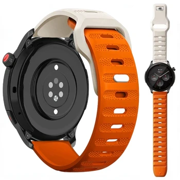 22 мм 20 мм Силиконовый Ремешок Для Huawei Watch 4/3/GT 2/3 Pro Спортивный браслет для Samsung Galaxy Watch 3/4/Classic/5 / Pro /Amazfit GTR