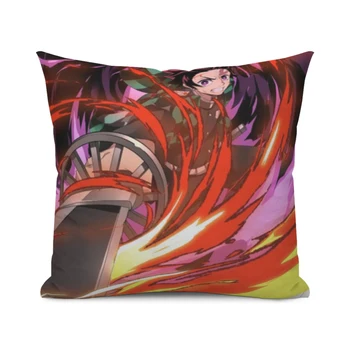 Demon-Slayer-Pillowcase-Kimetsu-no-Yaiba-Printed-Pillow-Cover-Anime-Grils-Decorative-Pillowcase-Customize-Gift-25x25~70x70CM