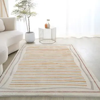 Продвинутый Роскошный коврик для пола в современном минималистичном стиле, мягкий и удобный коврик для гостиной, спальни, Универсальный коврик для дома