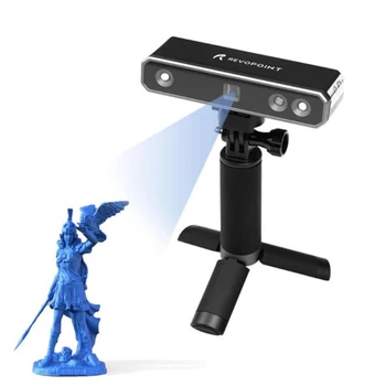 Yun YiRevopoint Mini, высокоточный ручной 3D-лазерный сканер с синим светом 0,02 мм для ювелирных изделий и