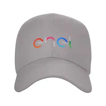 Высококачественная джинсовая кепка с логотипом Enel, вязаная шапка, бейсболка