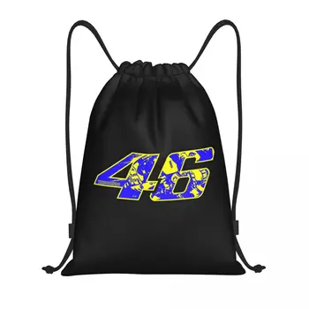 Изготовленная на заказ сумка Rossi на шнурке, Женский Мужской Легкий рюкзак для хранения в спортзале