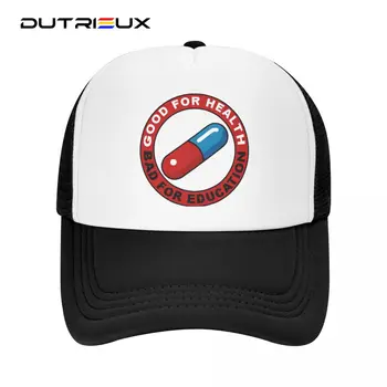 DUTRIEUX Классический Унисекс Akira Pill Trucker Шляпа Для Взрослых Манга Нео Токио Канеда Бейсболка Мужская Женская Уличная Бейсболка Snapback Шляпы