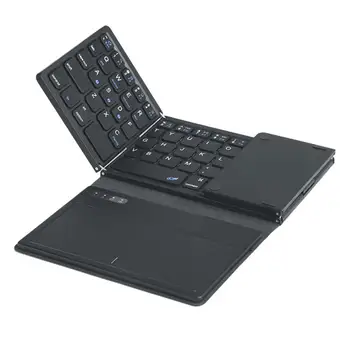 Удобная карманная клавиатура с поддержкой Bluetooth, трехкратный набор текста, планшет с быстрым откликом, Bluetooth-совместимая клавиатура