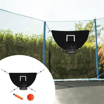 Баскетбольное кольцо для батута на открытом воздухе, аксессуар для крепления к батуту