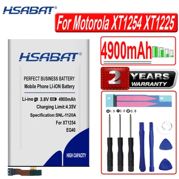 Аккумулятор HSABAT EQ40 4900mAh для Motorola Moto Droid Turbo XT1254 XT1225