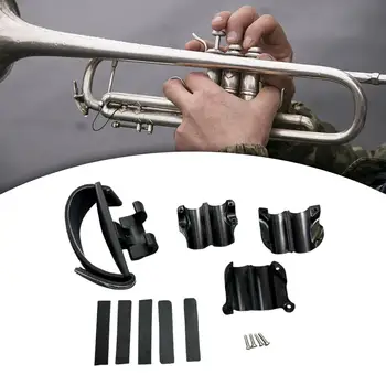 Практичная рукоятка для тромбона, позволяющая поддерживать правильное положение для игры, защита подарков музыкантам, черные обертывания, аксессуары для чистки и ухода.