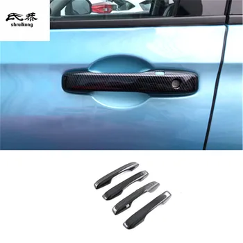 4 шт./лот, декоративная крышка для ручки для встряхивания наружной двери из углеродного волокна ABS для Honda CR-V 2022 2023 CRV CR V CRV.V.