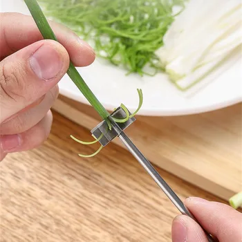 Кухонные принадлежности для нарезки измельченного лука с зеленой сливой Blossom Tools Резак из нержавеющей стали Super Onion Cutter Изысканные аксессуары