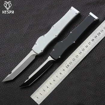 Версия ножа VESPA Лезвие: 154 см Ручка: Алюминий, тактический инструмент для охоты на открытом воздухе EDC, обеденный кухонный нож