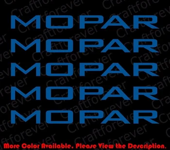 Для (5шт) 5 шт. x Виниловая графическая наклейка на окно автомобиля с логотипом MOPAR, колесо/обод, высечка RC044