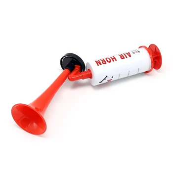 Ручной насос Super Horn Воздушный рожок Футбольный мяч для черлидинга Рожок для спортивных болельщиков Пластиковая труба с газовым насосом