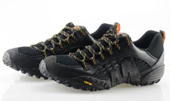 Мужская сетка из микрофибры, дышащая противоскользящая альпинистская походная трекинговая обувь, мужская внедорожная Противоударная походная обувь для джунглей