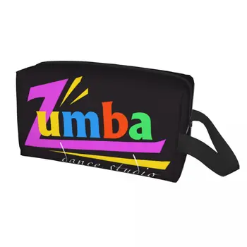 Косметичка Zumba Женская Kawaii, косметичка для танцовщиц большой емкости, косметичка для хранения косметических принадлежностей