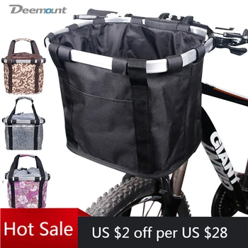 Сумка для велосипедной корзины из алюминиевого сплава, велосипедные сумки, передняя сумка для велосипеда, Переноска для домашних животных, Велосипедная Передняя багажная сумка, нагрузка 3,0 кг
