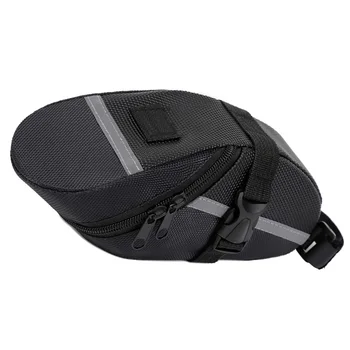 Задние сумки для велосипедных седел с застежкой-молнией и быстрой фиксацией пряжки для сумок для хранения велосипедов ASD88