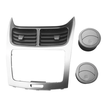 Рамка автомагнитолы для Chevrolet Sail 2010-2014 Автомобильный кондиционер A/C Вентиляционное отверстие на выходе Панель решетки радиатора крышка