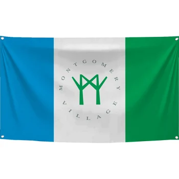 60x90 см 90x150 Флаг деревни Монтгомери для кампании 