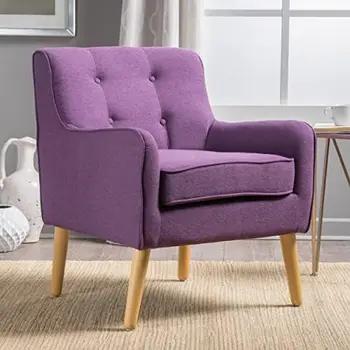 Тканевое кресло середины века, фиолетовая педикюрная спа-ванночка для ног, педикюр