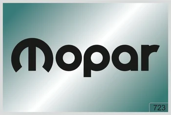 Для MOPAR -2 шт. наклейки, высококачественные наклейки разных цветов 723