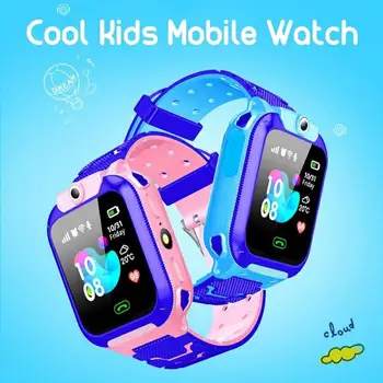 Детские смарт-часы 2 / 4G с камерой позиционирования SOS, детские голосовые смарт-часы с мобильным телефоном, фонарик для отслеживания фунтов, детские умные часы