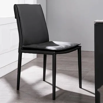 Стол для макияжа, Обеденные стулья, Кухонный Роскошный стол, Минималистичный Уникальный стул, Черный Компьютер, Офисная мебель для дома WKK30XP