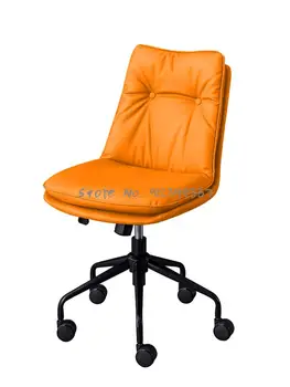 Компьютерное кресло Легкое Роскошное Простое Удобное Офисное кресло для сидячего образа жизни, Домашний рабочий стул, Подъемная Вращающаяся Спинка в спальне