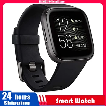 Смарт-часы для Fitbit Versa 2, умные часы для здоровья и фитнеса