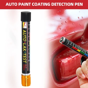 Ручка для автоматического определения толщины лакокрасочного покрытия Автомобильный тестер толщины краски с магнитным наконечником Измеритель толщины лака