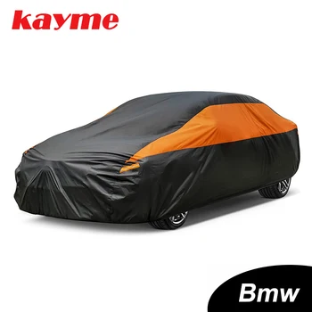 Водонепроницаемые Автомобильные Чехлы Kayme для Любой Погоды на Открытом Воздухе Защита От Солнца УФ Дождя Пыли Снега Для BMW E46 E60 E39 E10 E90 X1 X5 X6 X3 Z4