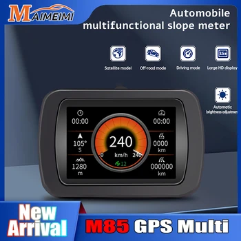 Измеритель градиента внедорожника M85 GPS, Спидометр с головным дисплеем, Цифровой измеритель наклона, автомобильные аксессуары, тестер высоты, пробега