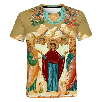 Боже! Любители Христианского Бога Иисуса, христианская мужская мода, футболки с круглым вырезом и коротким рукавом в стиле харадзюку с графическим рисунком, футболка