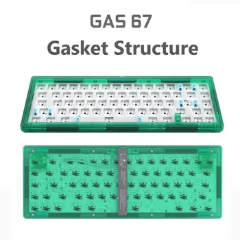 Новый набор клавиатур с прокладкой CIY Gas67 Hotswap, изготовленный по индивидуальному заказу, 65% RGB, механический сменный переключатель MX Type-C, 5Pin/3Pin