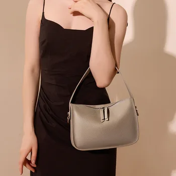 Модный дизайн, Изготовленная на заказ Кожаная сумка-подушка через плечо, Женские сумки через плечо, сумки из натуральной кожи с натуральным покрытием