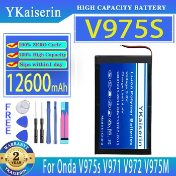 Аккумулятор YKaiserin 12600 мАч для аккумуляторов ноутбуков Onda V972 V975M V975S V971