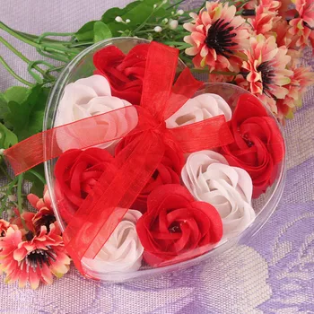 Цветы для вечеринки 9шт Подарок Для Бани, Ароматизированный Лепесток, Свадебное Розовое Мыло для тела, Домашний Декор, Легкие Искусственные Цветы