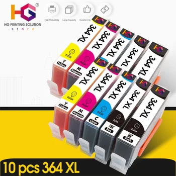 4 шт. чернильный картридж для принтера HP364XL HP 364 XL для HP Photosmart 5510 5515 6510 B010a B109a B209a Deskjet 3070A HP364