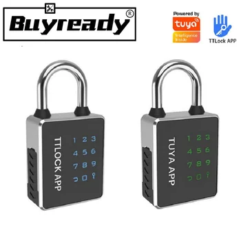Интеллектуальный замок с паролем, Bluetooth, приложение TUYA TT LOCK, проведите картой, чтобы разблокировать дверь, противоугонное водонепроницаемое