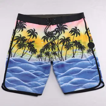 Совершенно новые брюки для серфинга, мужская пляжная одежда, водонепроницаемые плавки из спандекса, пляжные шорты, Быстросохнущие бермуды E858