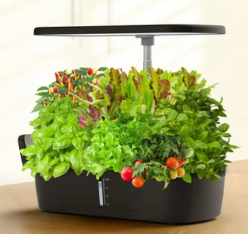 гидропонная сеялка на 12 отверстий, сеялка для беспочвенного выращивания, бытовая интеллектуальная машина для выращивания овощей