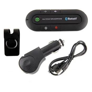 Беспроводной громкой связи Bluetooth V4.1, автомобильный комплект, музыкальный приемник громкой связи, Авто AUX Аудио, Музыкальный приемник MP3, Универсальная потоковая передача