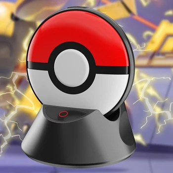 Адаптер зарядного устройства Type-C, индикатор зарядки с силиконовым защитным чехлом, подставка для зарядки, водонепроницаемая нескользящая для Pokemon GO Plus +