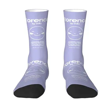 Носки Florence By Mills с модным принтом для мужчин и женщин, эластичные носки для экипажа на лето, осень и зиму