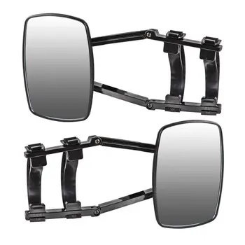 Поворотное буксировочное зеркало, автомобильное удлинительное зеркало, Регулируемые прицепные буксировочные зеркала для внедорожника с прицепом, Универсальное удлинение для легкого