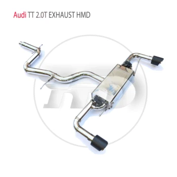 Коллектор Выпускной системы из нержавеющей стали HMD Downpipe Подходит Для Автозапчастей Audi TT 2.0T Клапан Автомобильные Аксессуары