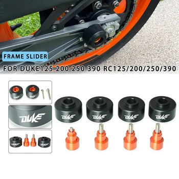 Ползунки Рамы Мотоцикла Передняя и Задняя Вилка Колеса Противоударные Накладки Защита От Падения Для KTM Duke125 Duke200 Duke250 390 2013-2022