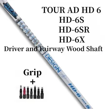 Драйвер для гольфа TOUR AD HD 6 и графитовый вал fairway woods 45 дюймов